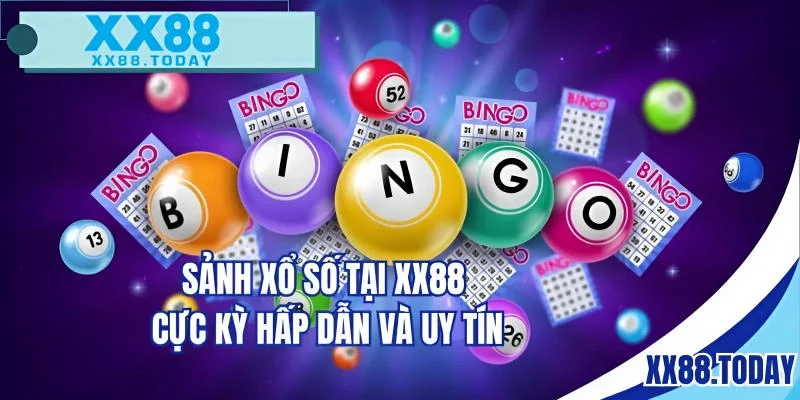 Sảnh xổ số tại XX88 cực kỳ hấp dẫn và uy tín